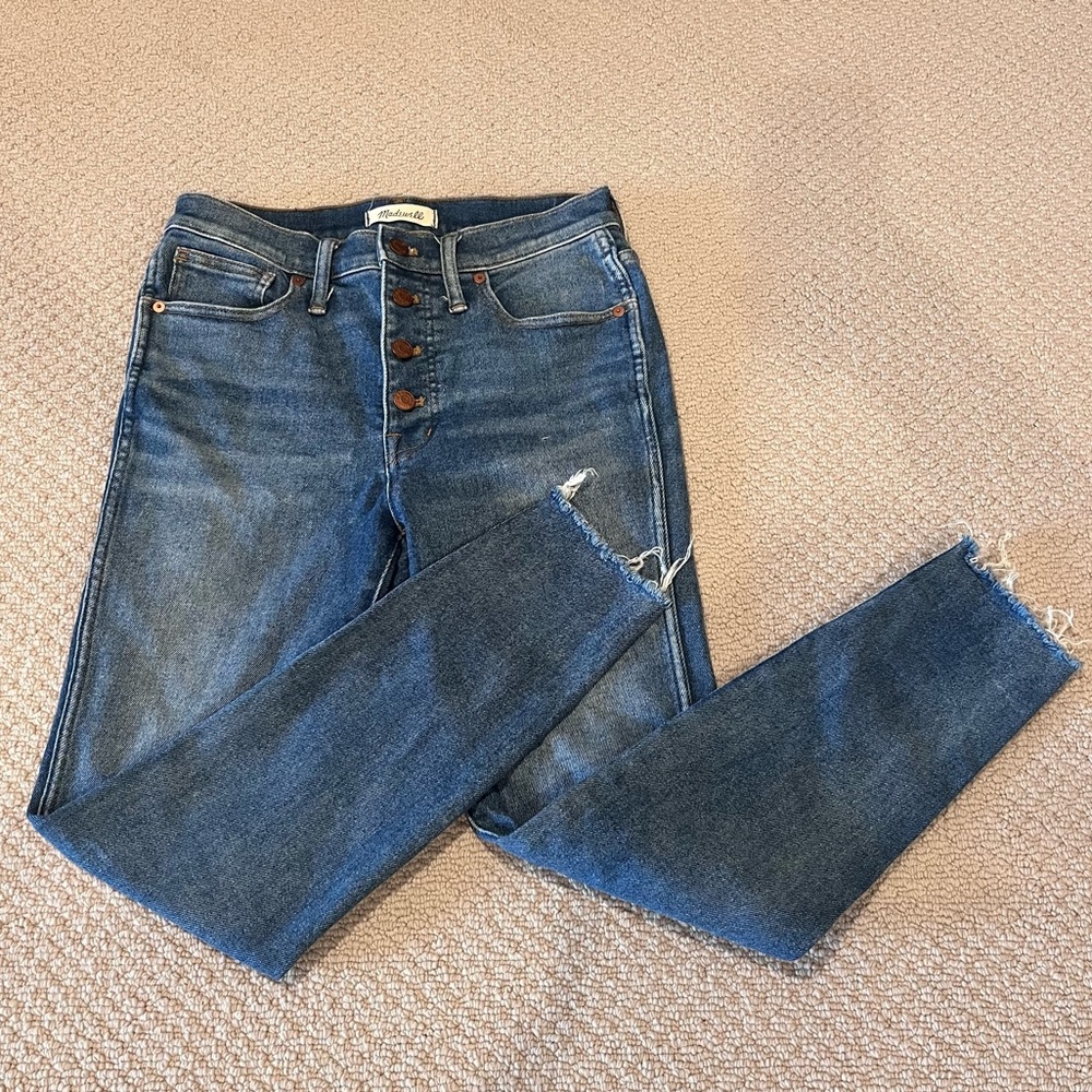 MADEWELL High-Rise Skinny Jeans